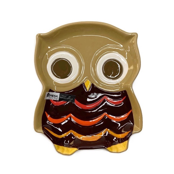 mesa home products Other - Mesa Home Products Owl Ceramic Party Serving Tray